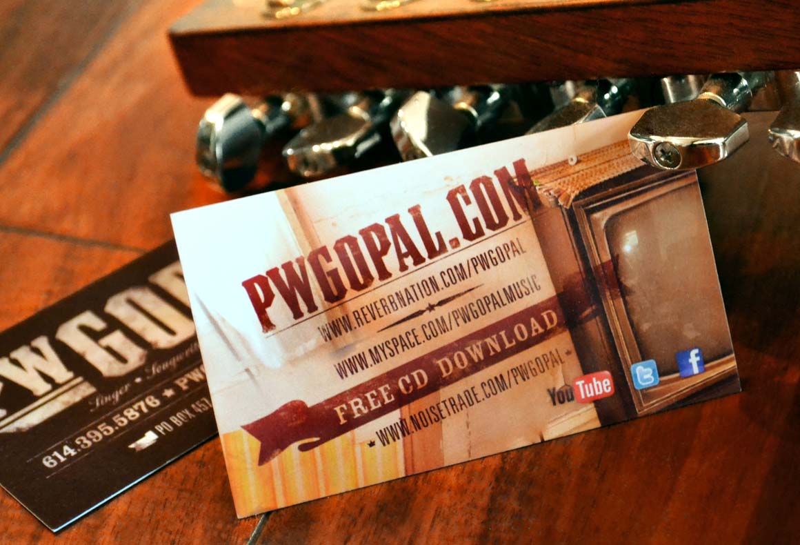 PW Gopal Business Cards Design